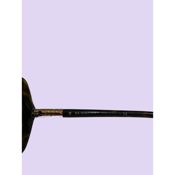 Burberry B 4107 3002/13 Tortoise Frame Brown Lenses Sunglasses - Picture 6 of 8